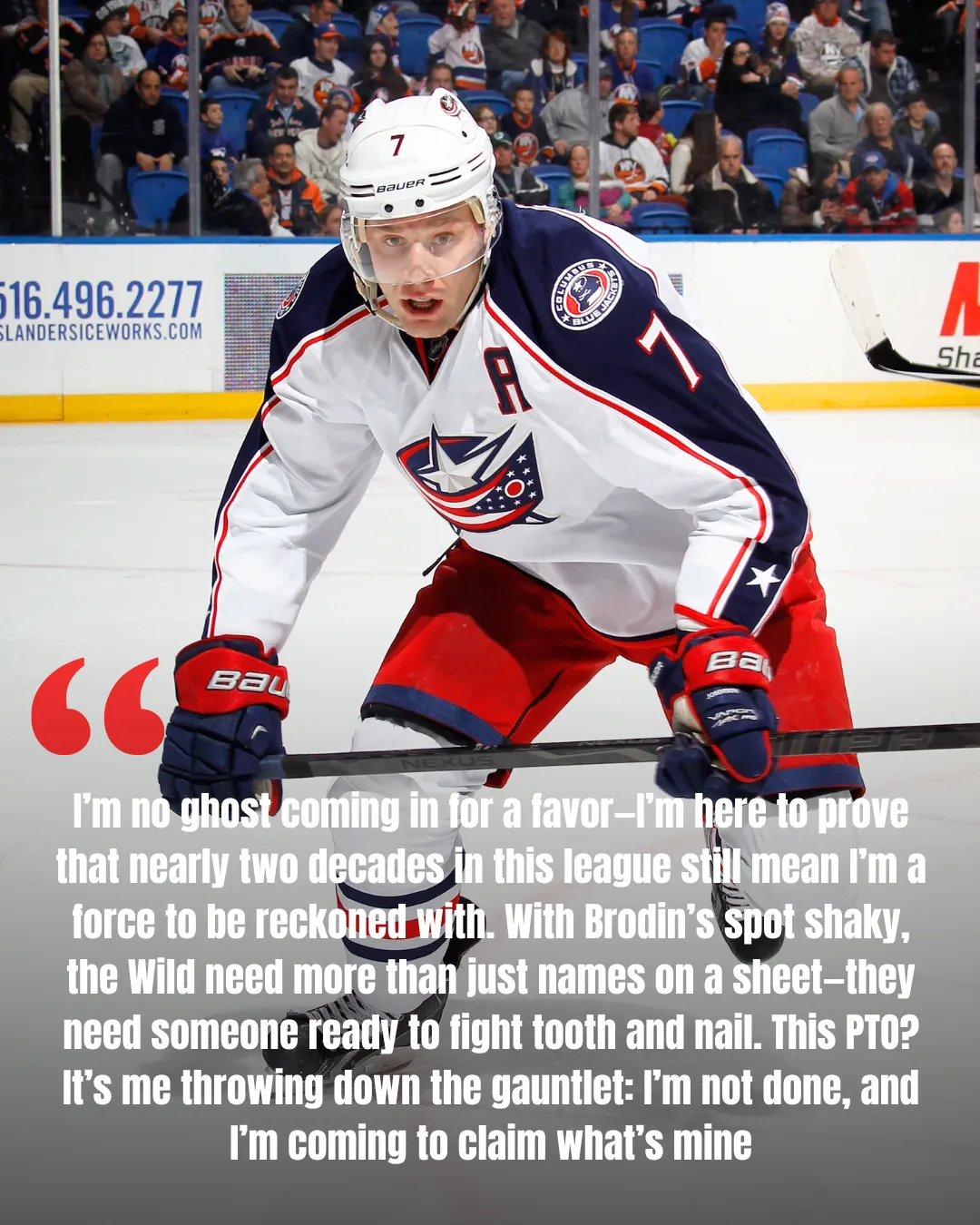 Wild sign 19-year veteran defenseman to tryout deal as Brodin insurance