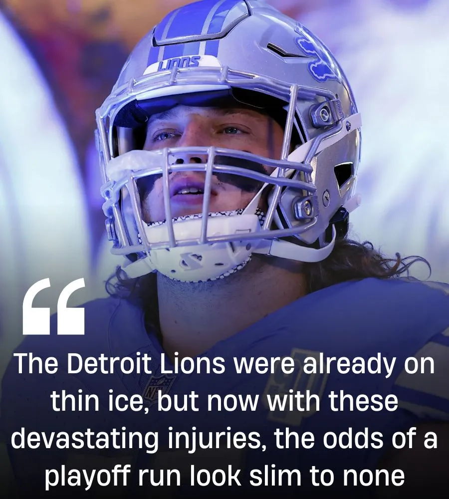 Lions Shut Down Another 3 Players With Season-Ending Injuries