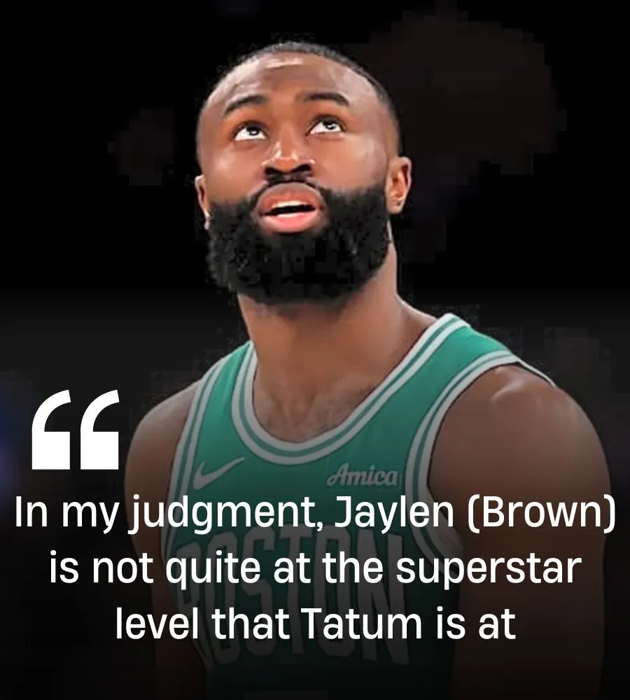 Jaylen Brown A Notch Below According To Boston Celtics Legend