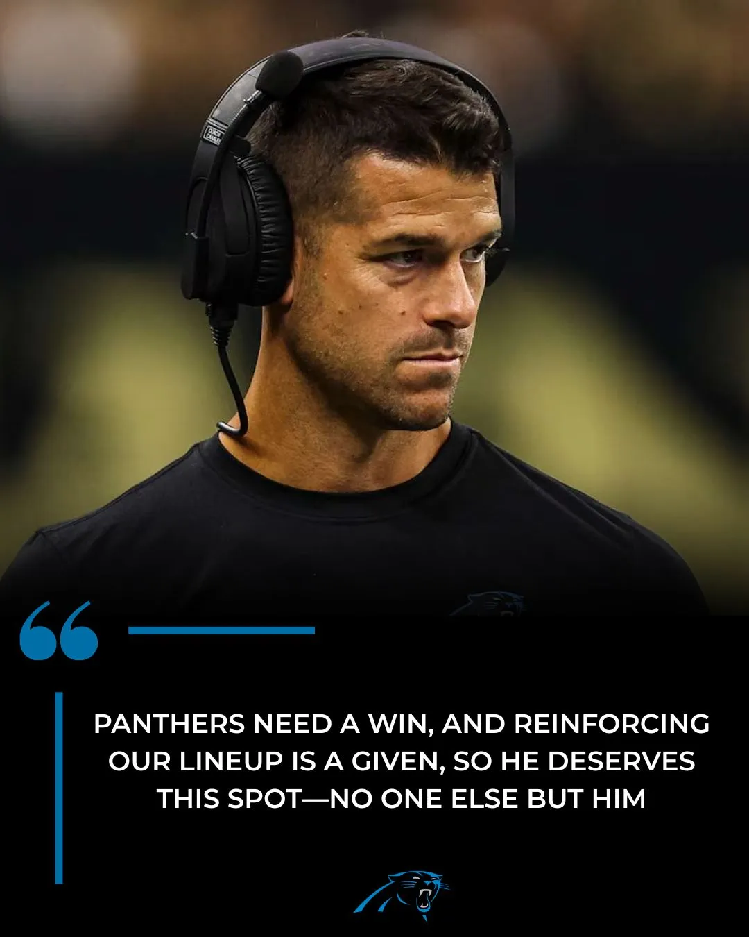 Panthers’ Dave Canales declares winner of key position battle
