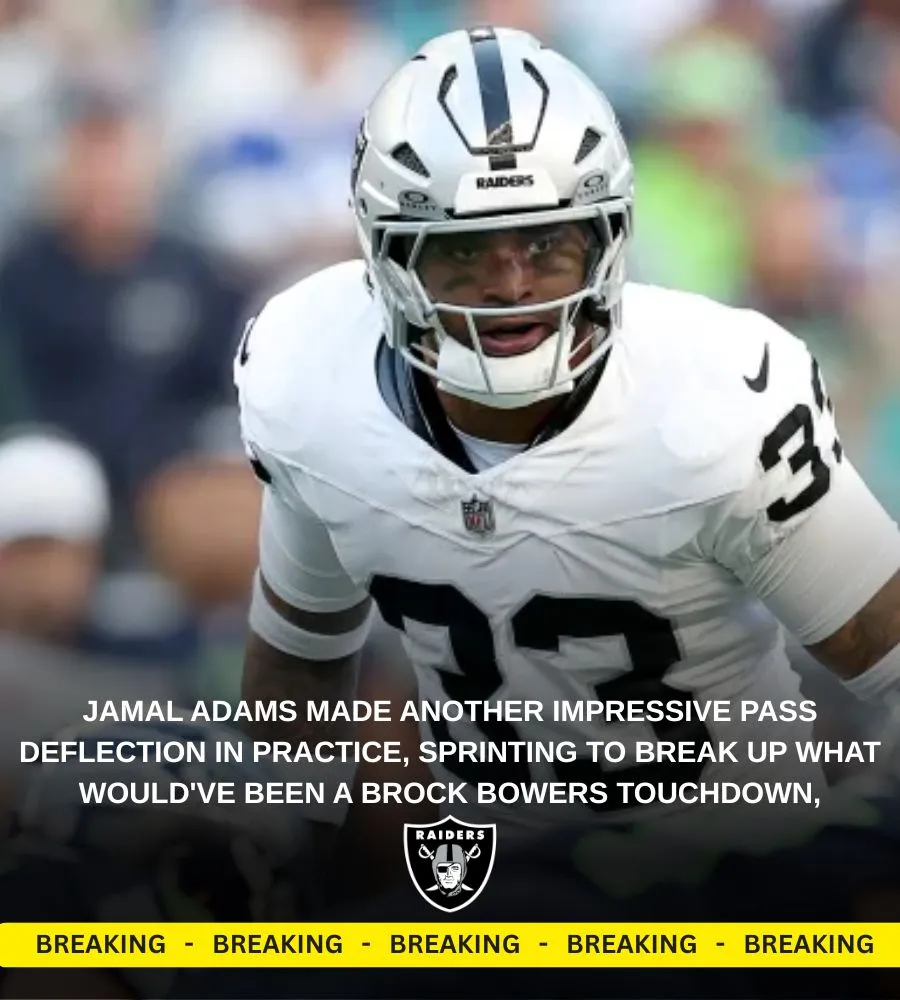 Jamal Adams 'pushing for starting spot' on Las Vegas Raiders defense