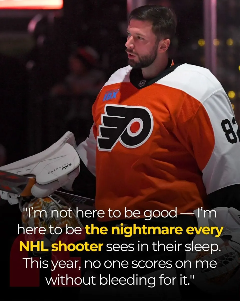 The Flyers’ Towering Goalie Ivan Fedotov Aims to Dominate the 2025-26 NHL Season