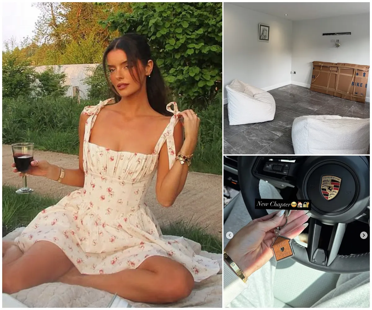 ‘I wanted more’ — Maura Higgins transforms bare living room into luxury lounge as she finally moves into £1.25m Essex ‘dream home’ after meteoric Love Island rise - suong