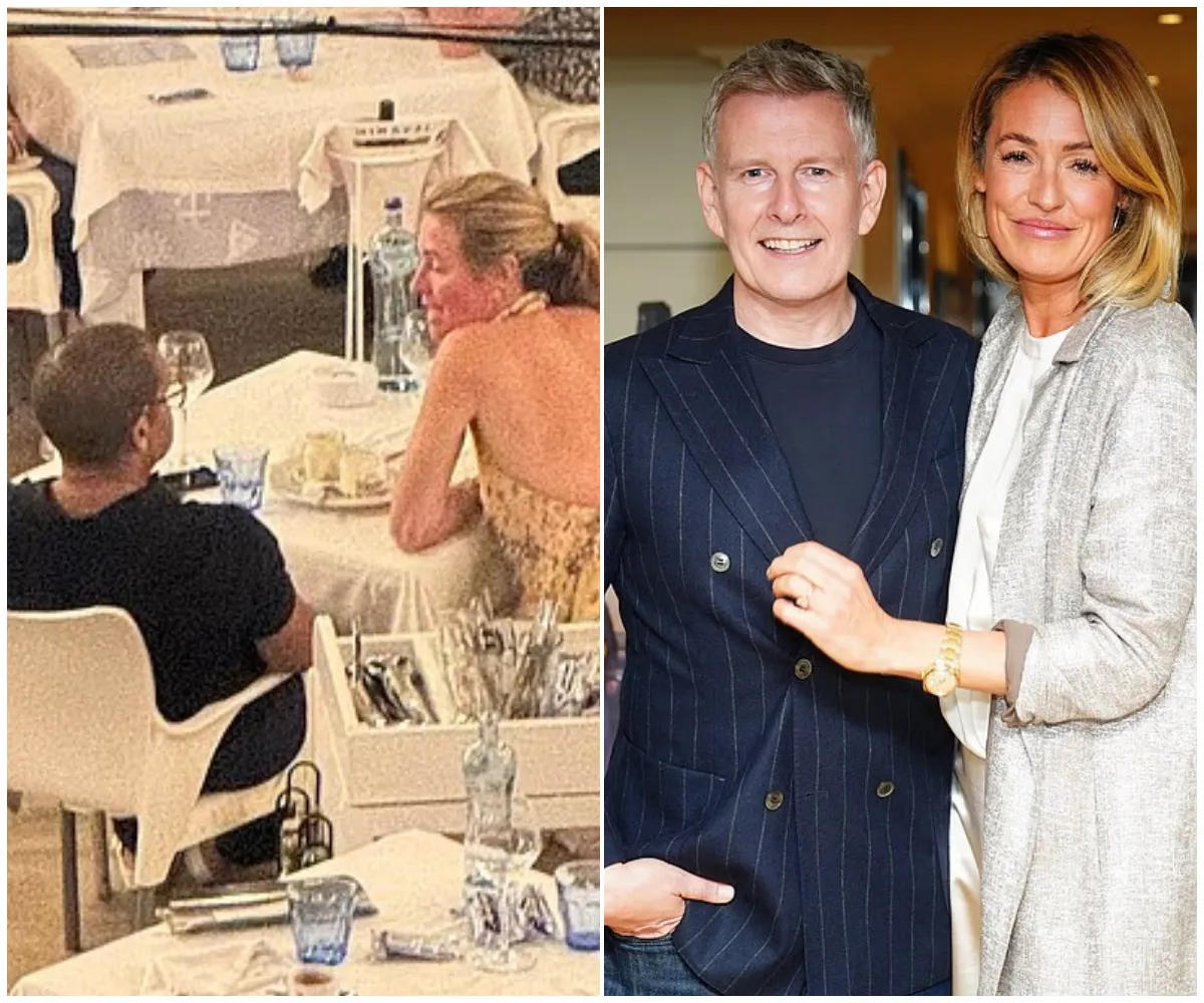 ‘Minus her wedding ring and looking ’ — Cat Deeley is spotted for the first time since shock split from Patrick Kielty, enjoying lobster dinner in Spanish celebrity hotspot… as fans clock the identity of her mystery male companion - suong