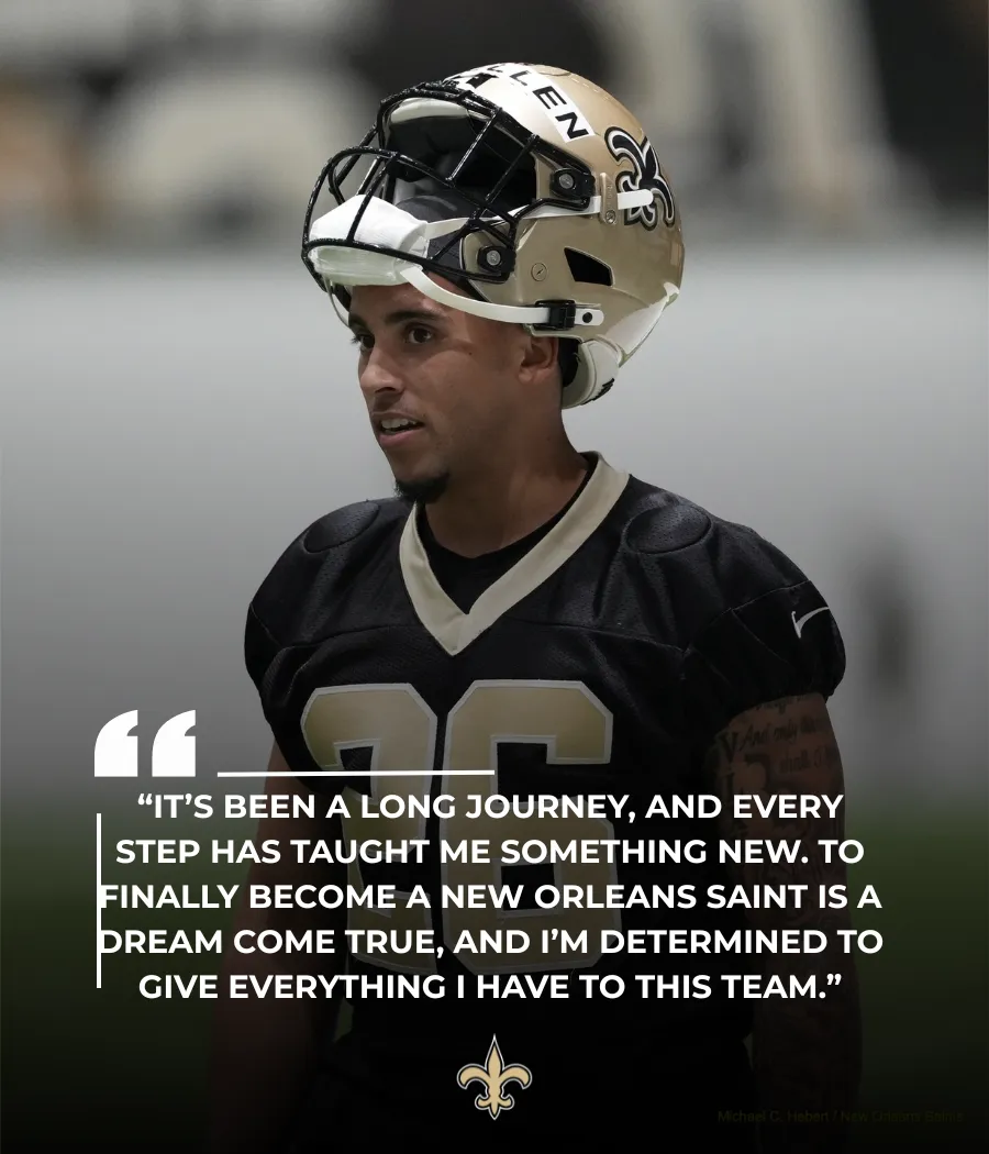 Tra Fluellen Talks Journey to Becoming a New Orleans Saint
