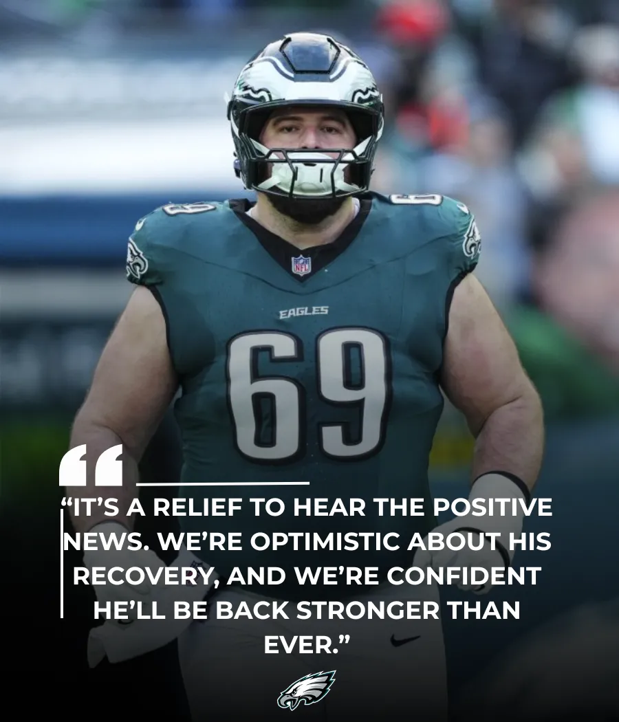 Eagles get positive injury news on Pro Bowl player who was carted off