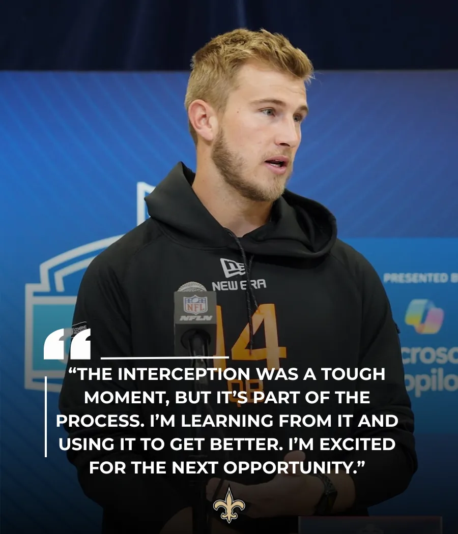 Tyler Shough Shows Resilience and Determination in Saints Preseason Opener