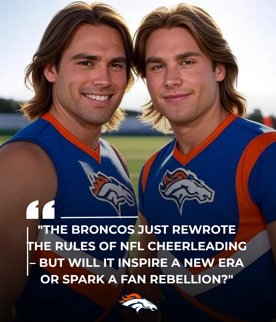 Breaking Tradition: Denver Broncos Appoint First Male Cheer Captain in Team History