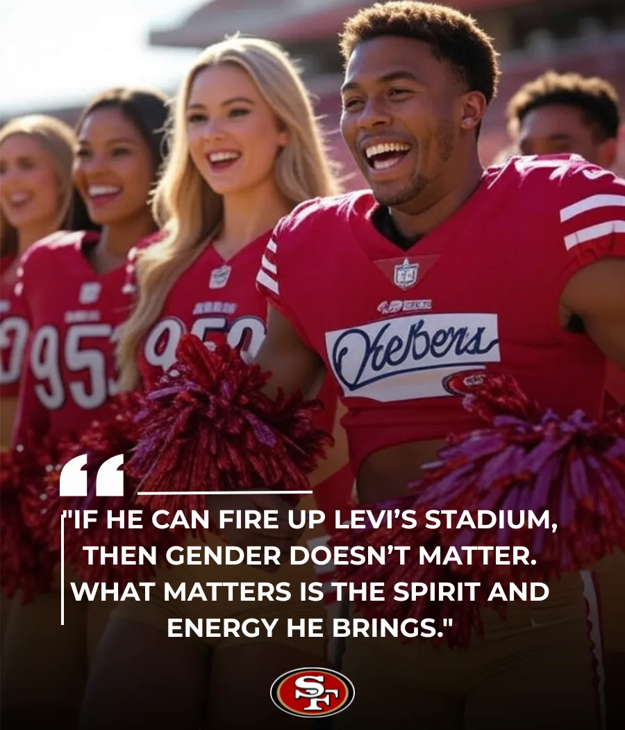 Historic First Turns Sour: 49ers Appoint NFL’s First Male Cheer Captain, Fans Threaten Mass Ticket Cancellations