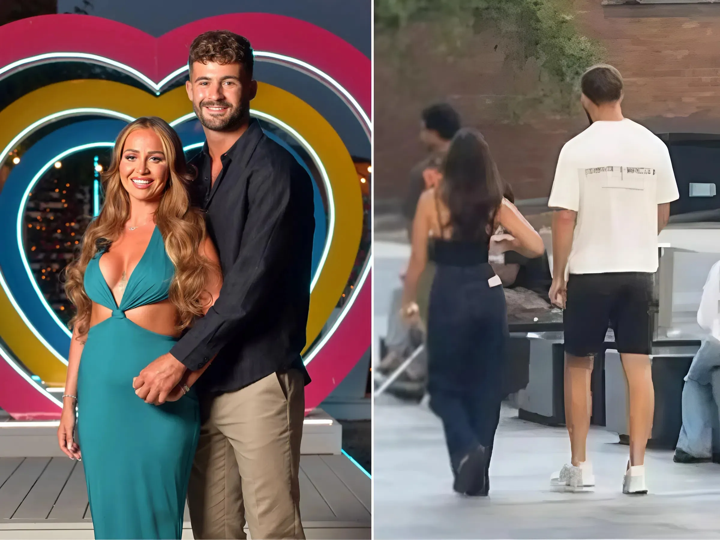 Love Island drama is far from over as Emily and Ciaran — two Islanders who never even met in the villa — were spotted together in Cardiff on a romantic night out.
