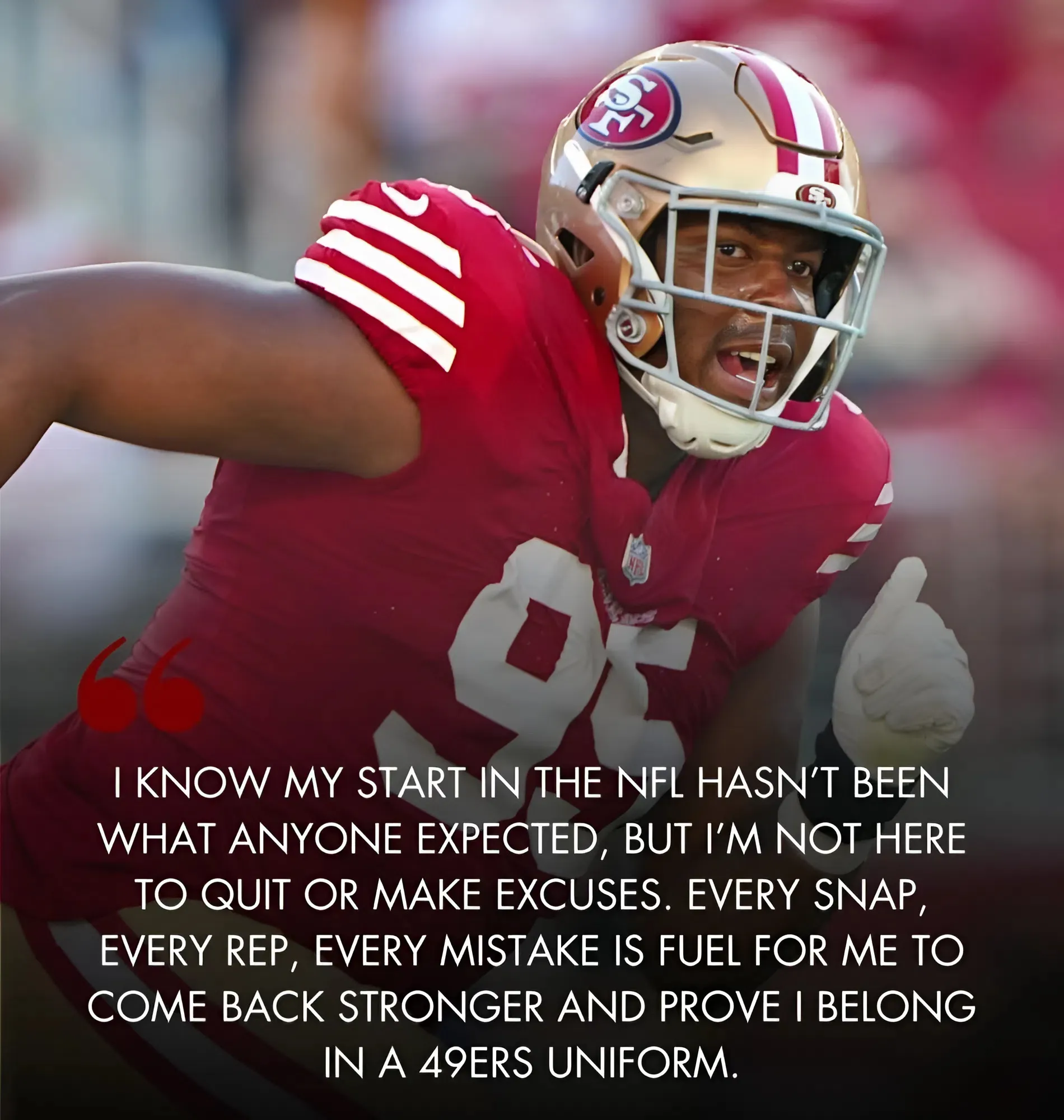 49ers should be worried about Alfred Collins after anonymous preseason debut