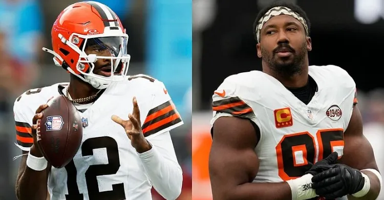 Shedeur Sanders and Myles Garrett: A Fun Conversation Ignites Social Media After Cleveland Browns' Preseason Game
