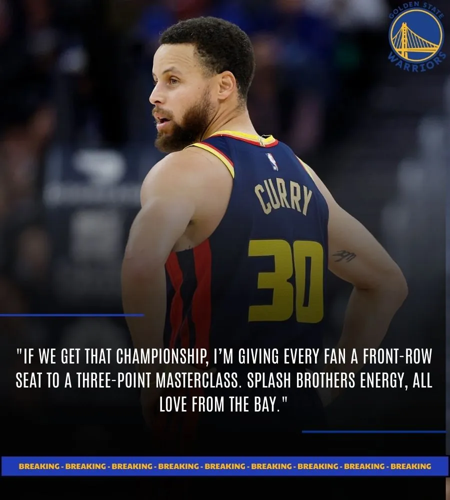 Steph Curry’s Championship Promise for Golden State Warriors