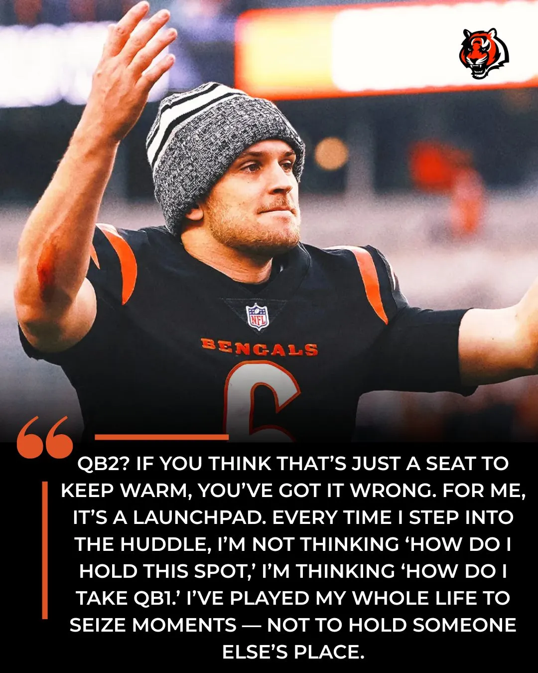 From the Sidelines to the Spotlight: Browning Vows to Shake Up the Bengals’ QB Hierarchy