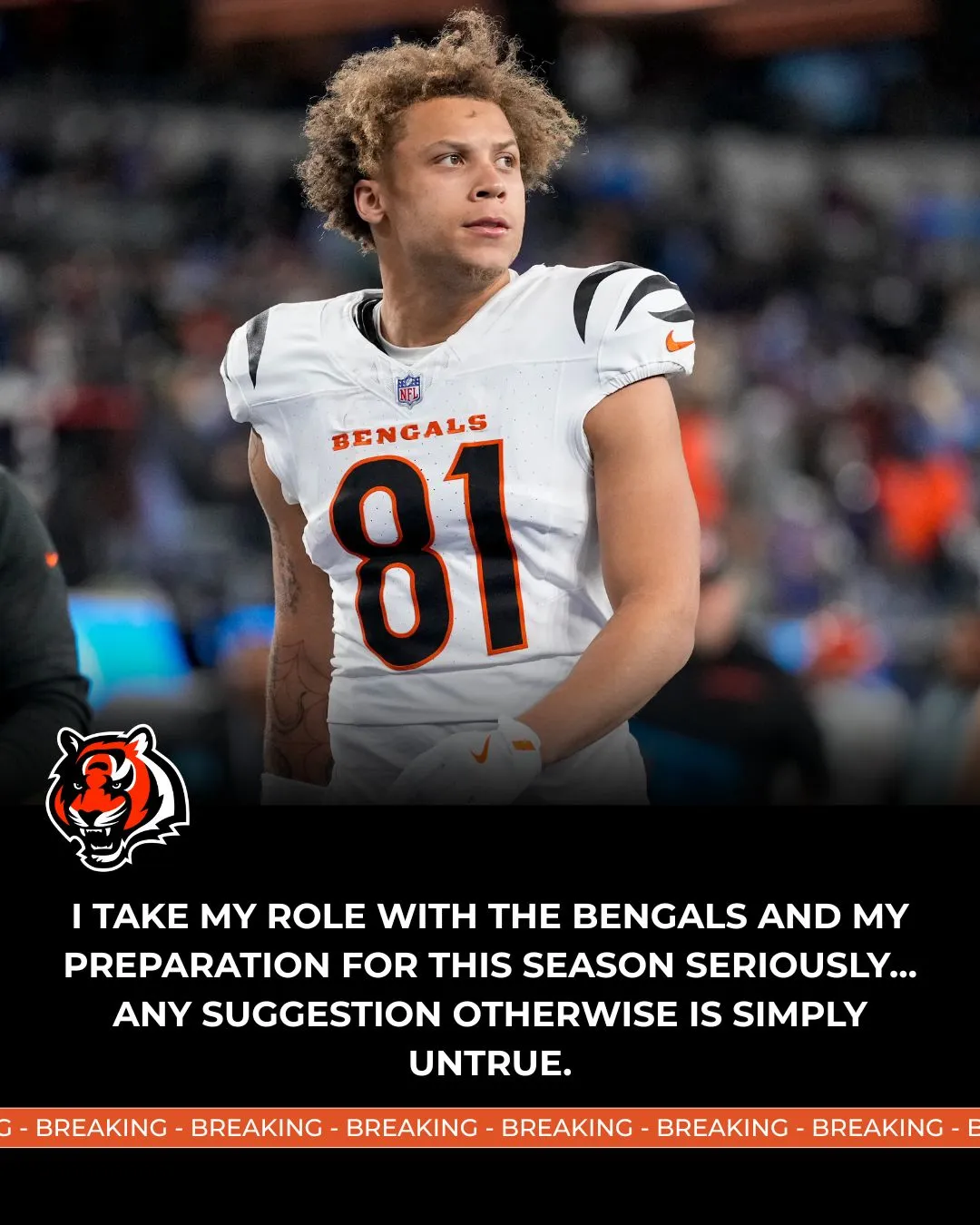 Injury Update: Not Character Issue – WR Jermaine Burton Bengals Wide Receiver Claps Back at Critics