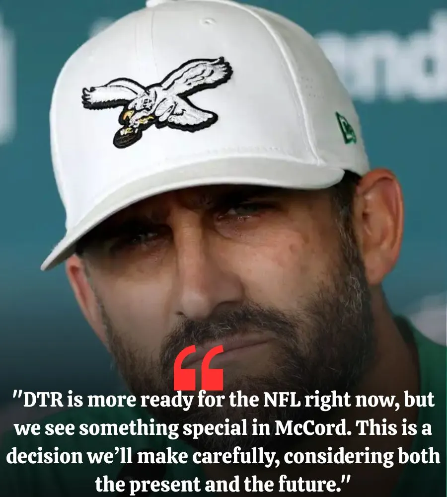 The Eagles' QB3 competition is heating up! Will Dorian Thompson-Robinson win the spot, or will rookie Kyle McCord land on the practice squad for a long-term future?