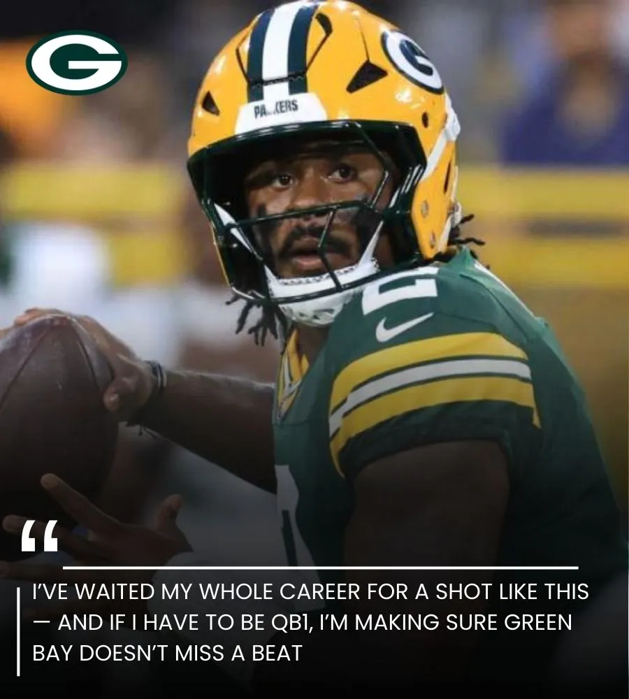 Malik Willis Steps Into Spotlight as Packers’ Temporary QB1, Determined to Keep the Team Rolling