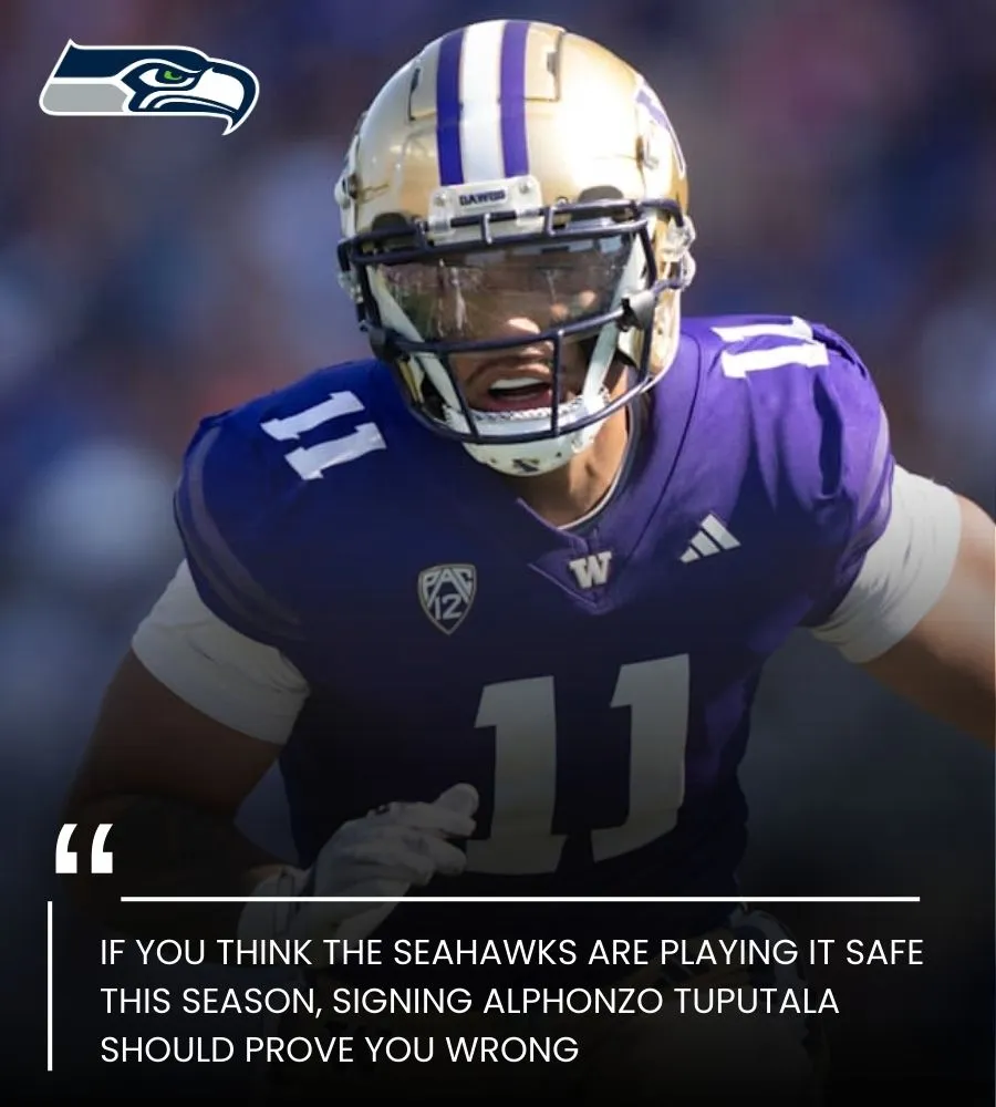 Seahawks Shake Up Roster With 6-Foot-2 Leader Alphonzo Tuputala and Cut Rookie Before First Snap