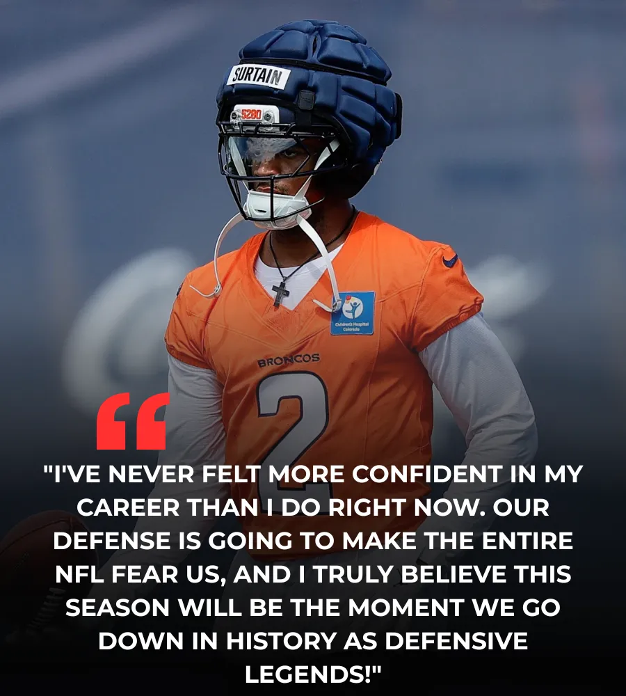 Pat Surtain II Makes Bold Claim About Historic Potential of the Broncos' Defense