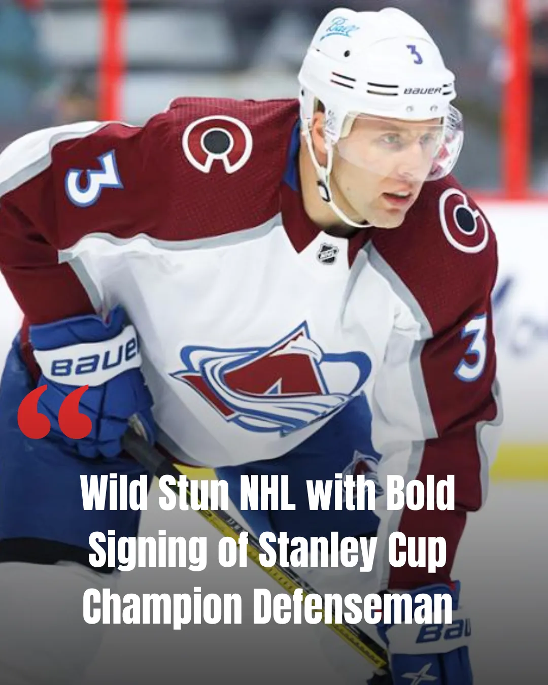 Minnesota Wild makes intriguing move on Stanley Cup champion blueliner