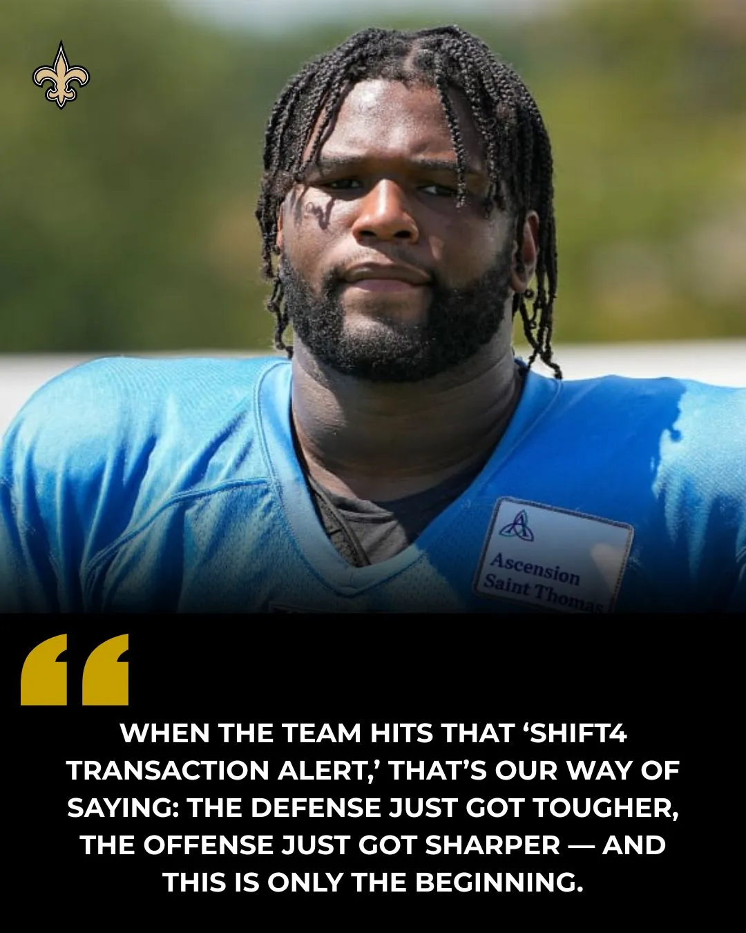 Saints Reload with DT Jayden Peevy, Speed WR, and Versatile TE: Ready to Flip the Script!
