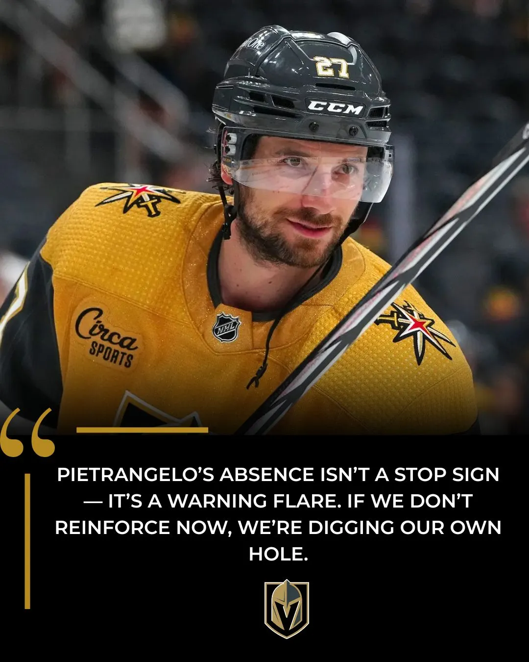 VGK’s Missed Move: Right-Side Reinforcement Could Be the Difference Between Contention and Collapse