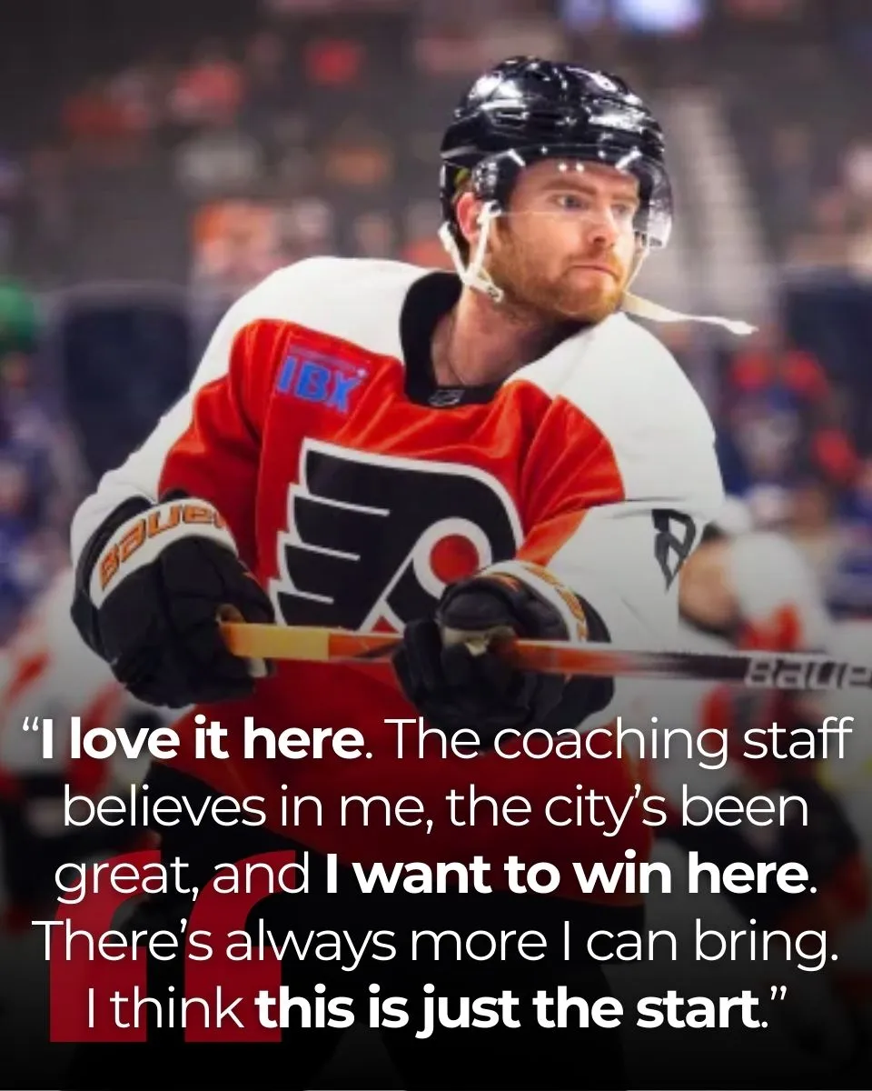 Cam York on staying with the Flyers: ‘I love it here’