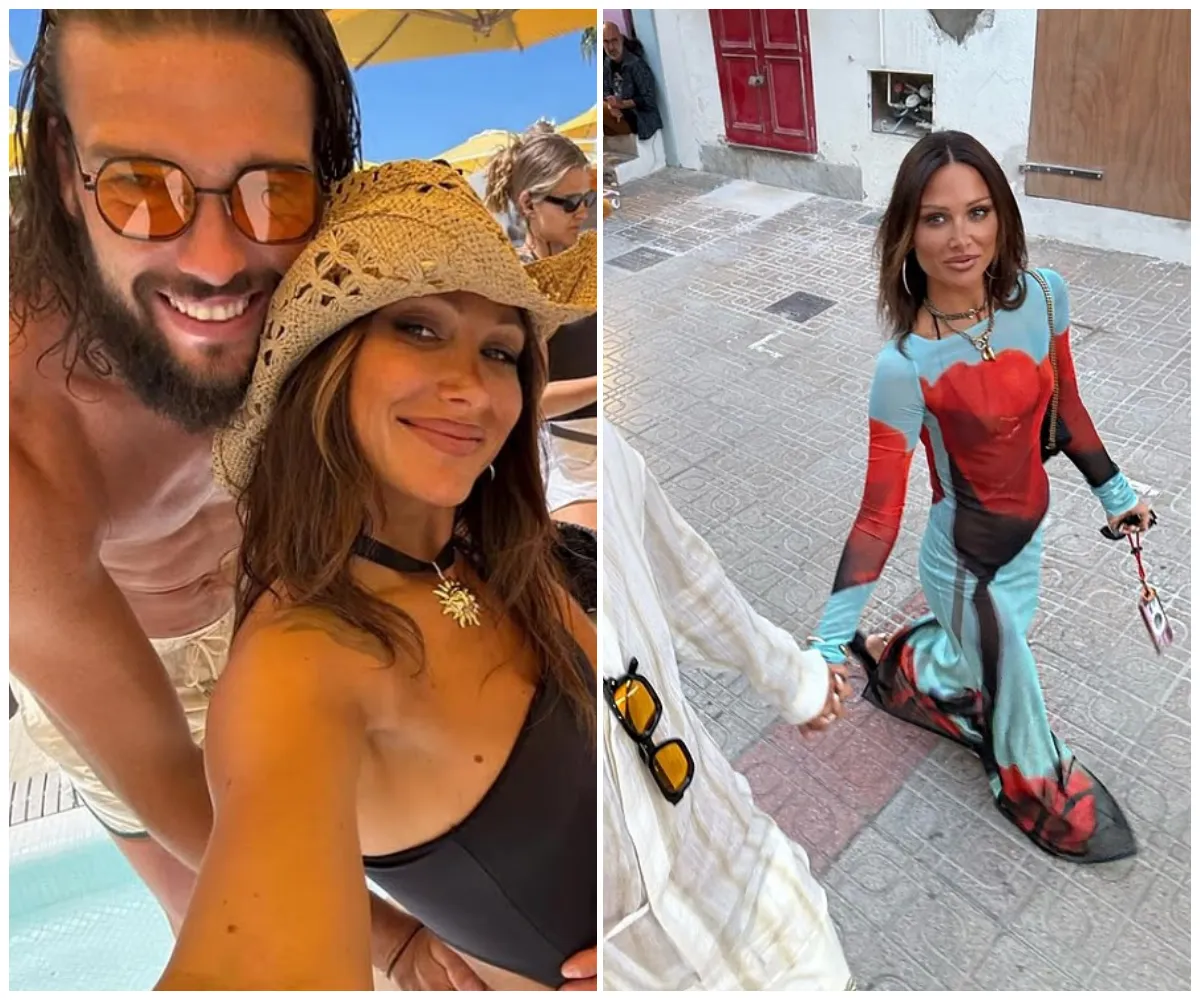 Lou Teasdale insists SHE called time on her relationship with Andy Carroll — and claims the former Premier League star chartered a private jet to Ibiza in an ‘embarrassing’ attempt to rekindle their romance just days after she walked away - suong