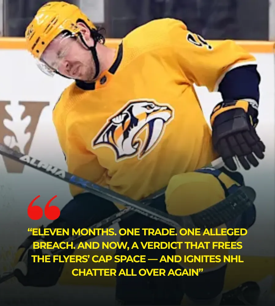Arbitrator rules in Flyers favor in Ryan Johansen grievance