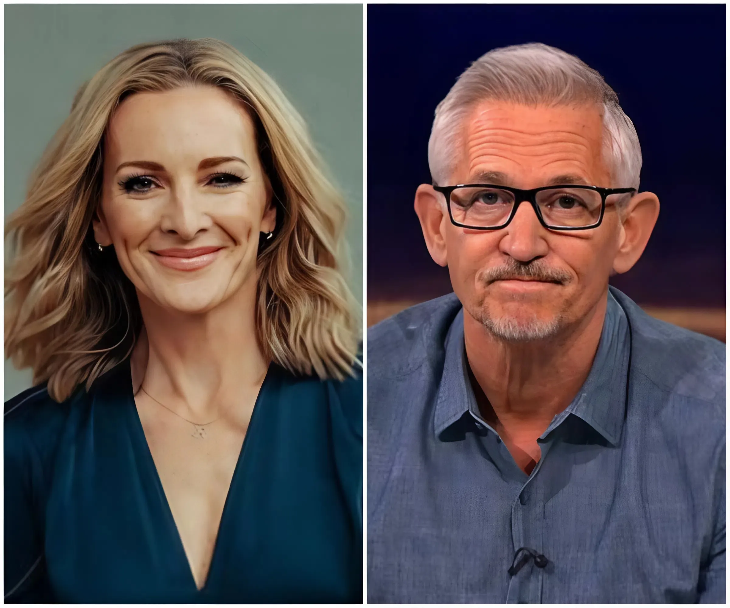 New Match of the Day presenter Gabby Logan makes a veiled swipe at predecessor Gary Lineker - following his departure from the show after he shared anti-Semitic social media post