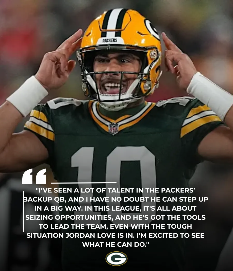 Josh Jacobs Gives Strong Endorsement of Packers' Backup QB Amid Jordan Love Injury