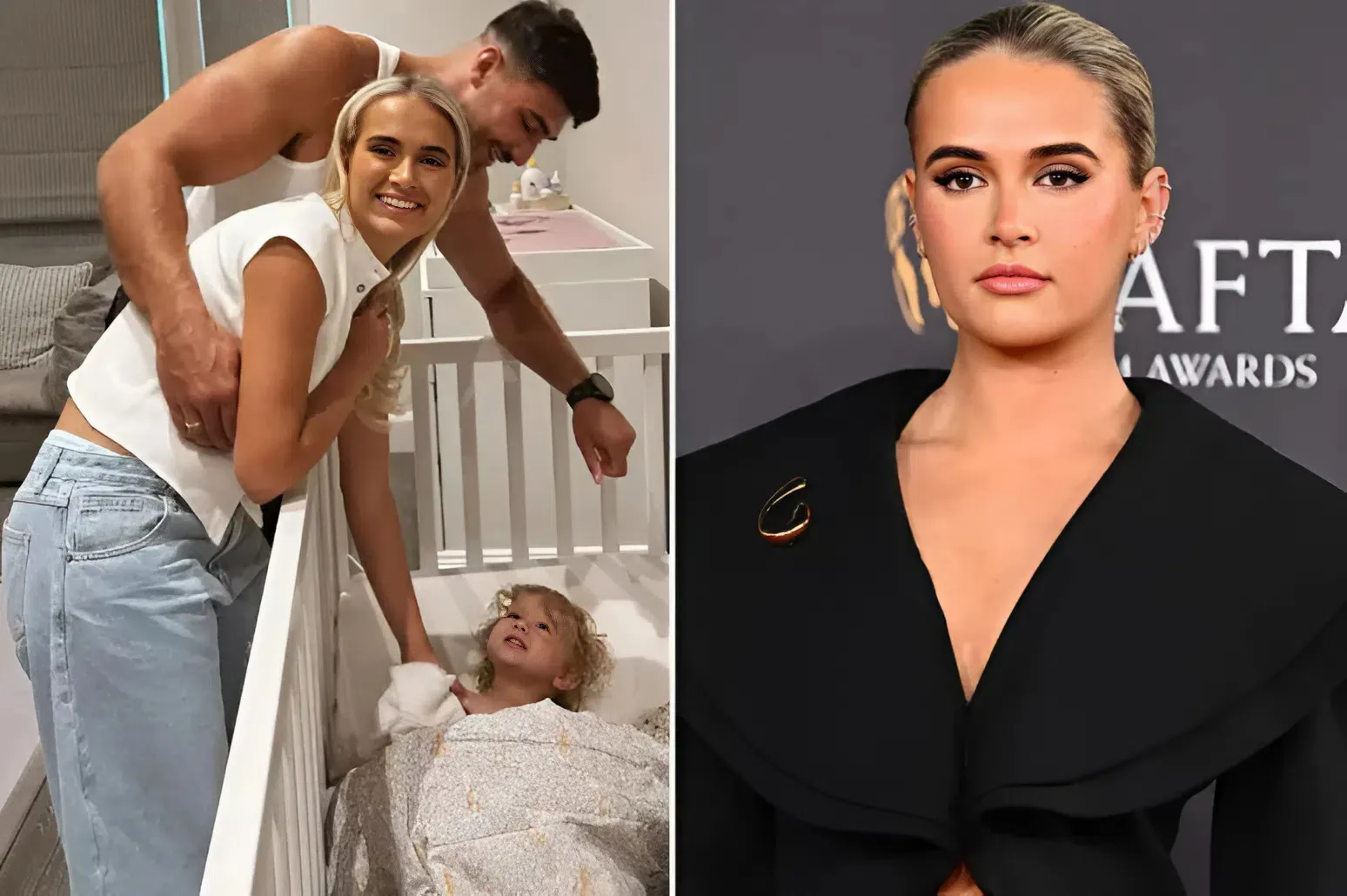 Molly Mae Hague and Tommy Fury pose for rare snap together as they celebrate baby Bambi’s milestone