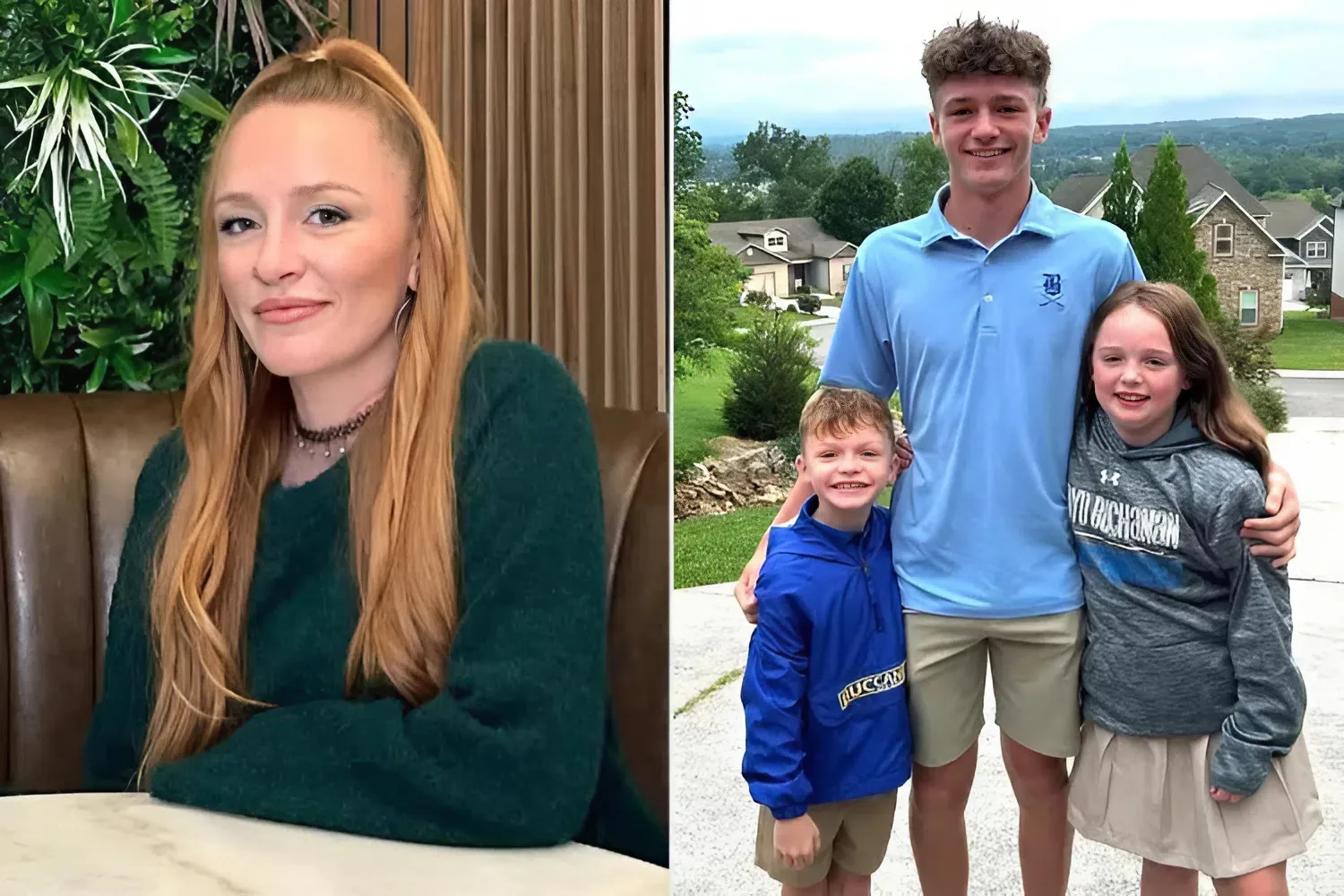 Teen Mom's Maci Bookout McKinney Shares Photos of Her 3 Kids on Their First Day of School — and Bentley Towers Over His Siblings!
