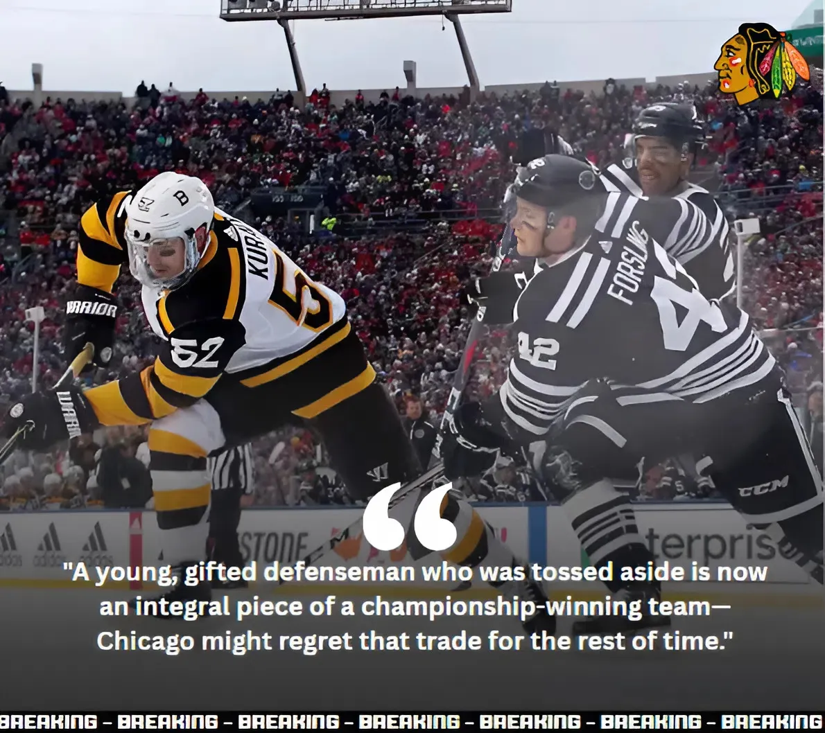 Panthers' Forsling finds redemption after stop with the Blackhawks