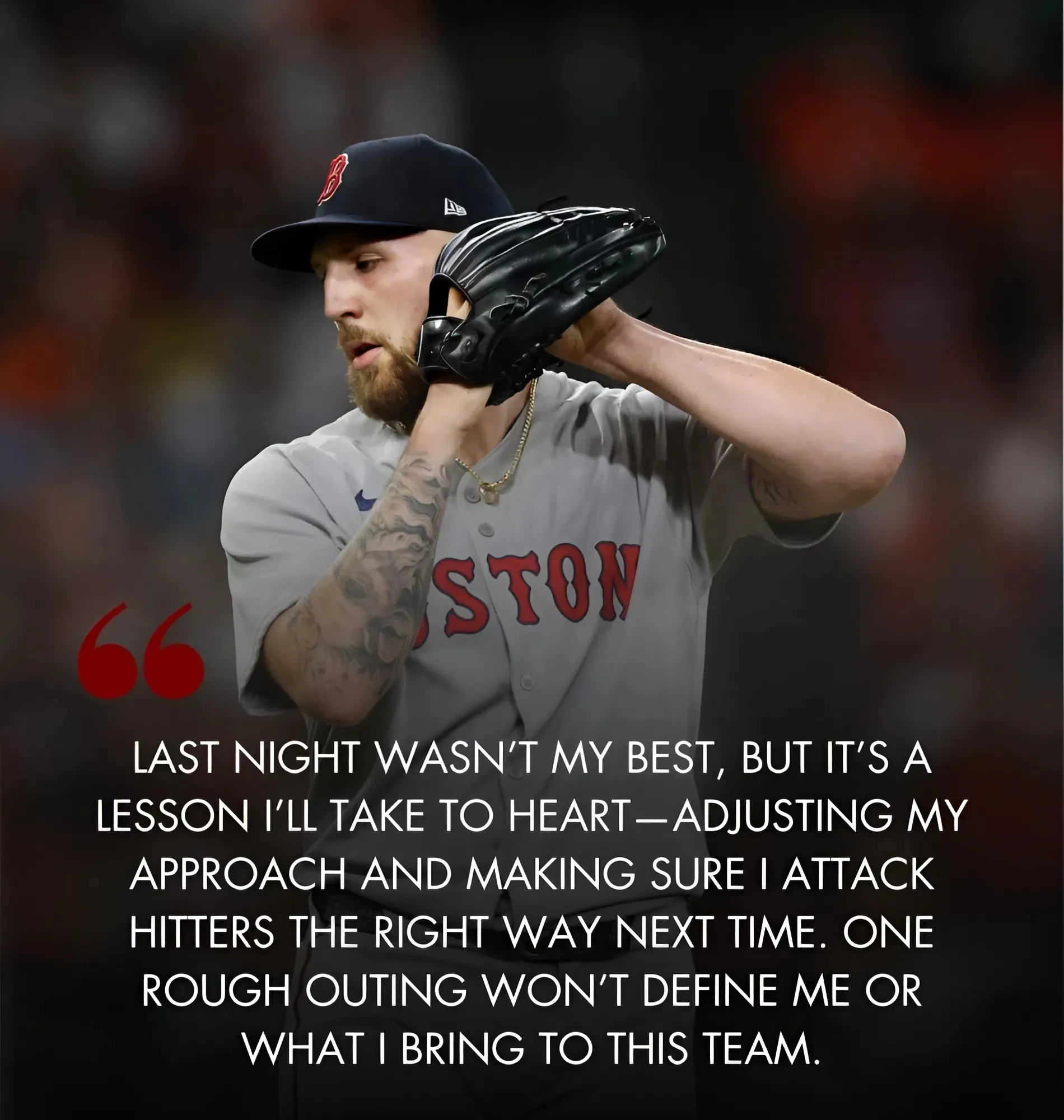 So what happened with Garrett Crochet last night?