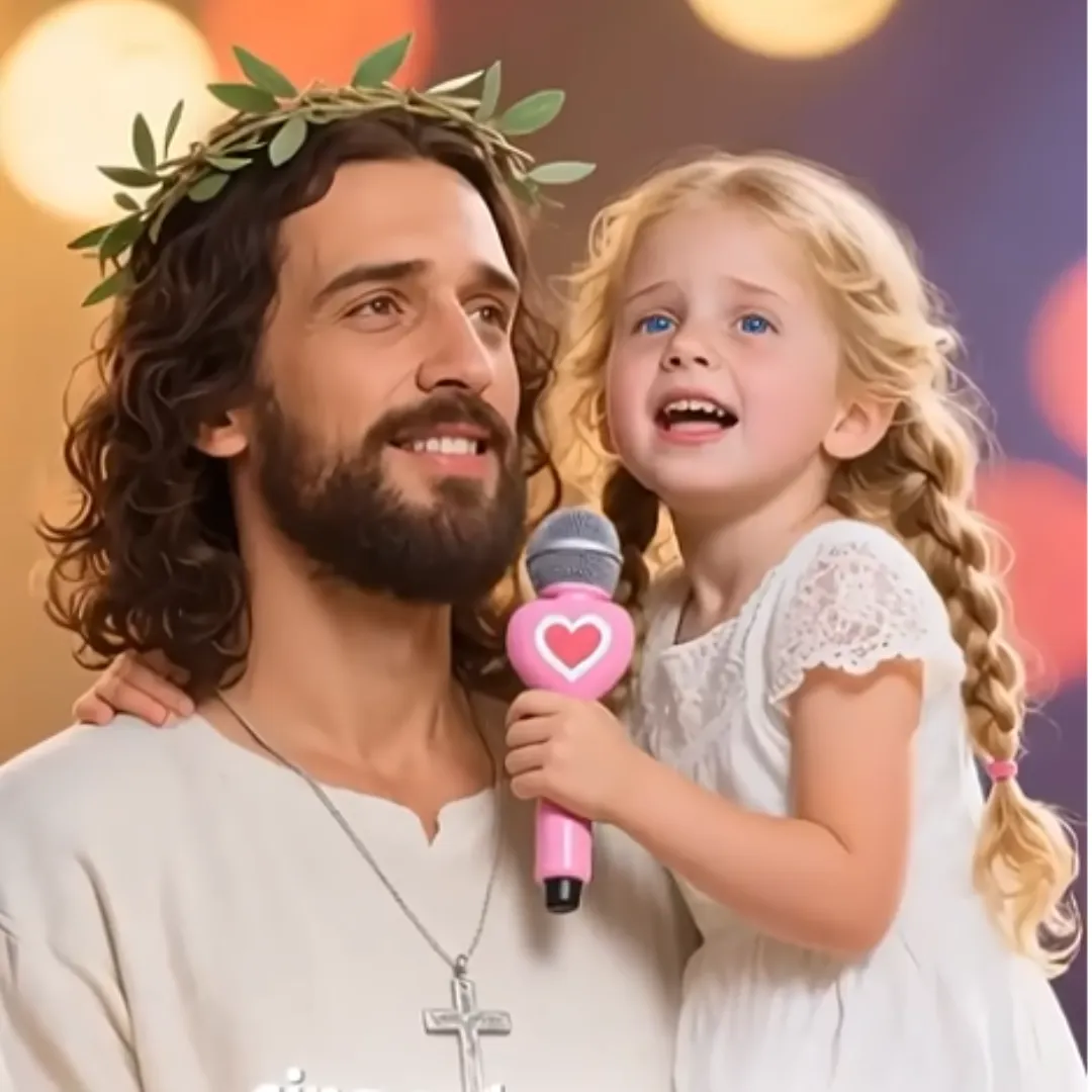 A Father-Daughter Duo Moves the Crowd with a Heartfelt Performance of "Jesus I Need You"