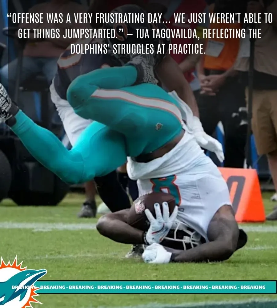 Dolphins Rocked by Season-Ending RB Injury and Rising Edge Threat Hurt in Practice