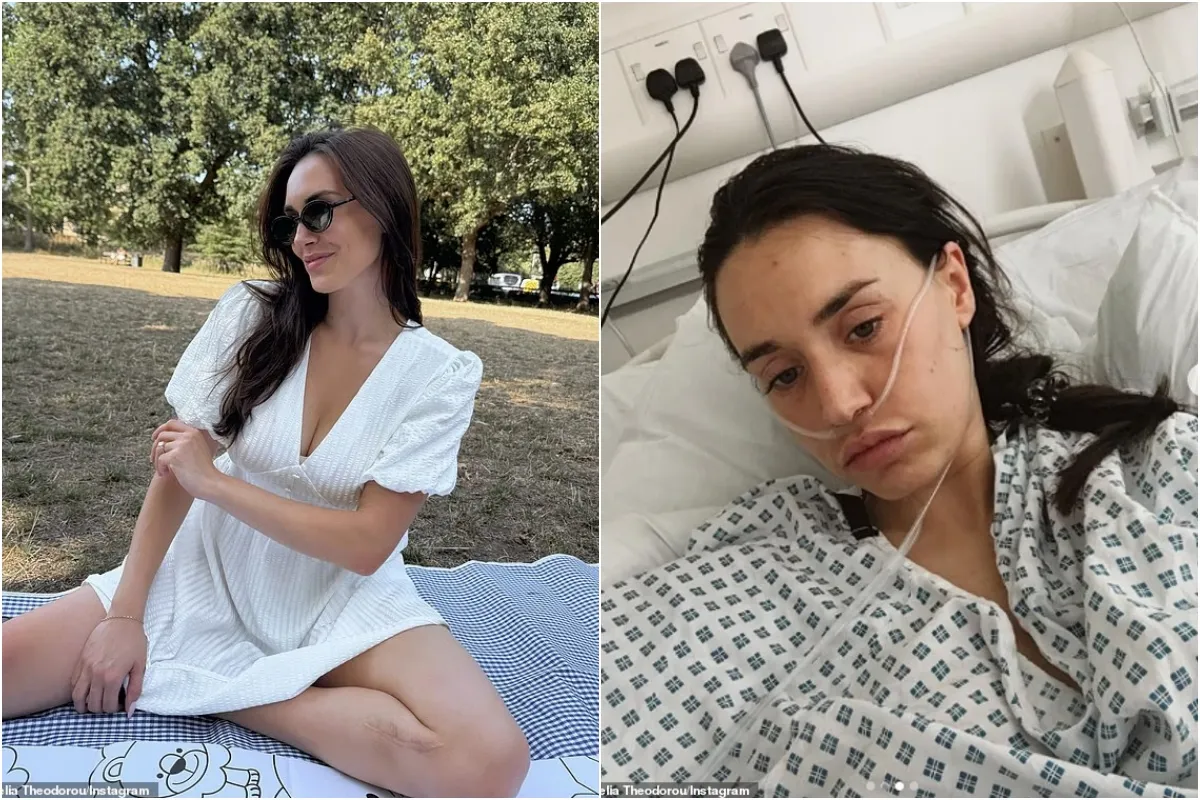 TOWIE star Clelia Theodorou bravely shows her scars two years after breaking her legs in horror car crash which killed her beloved mother ngocc