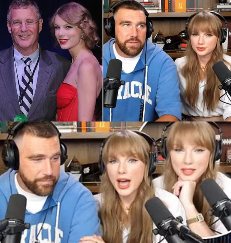 Taylor Swift updates fans on dad Scott's health after 'intense' heart surgery for Travis Kelce's podcast