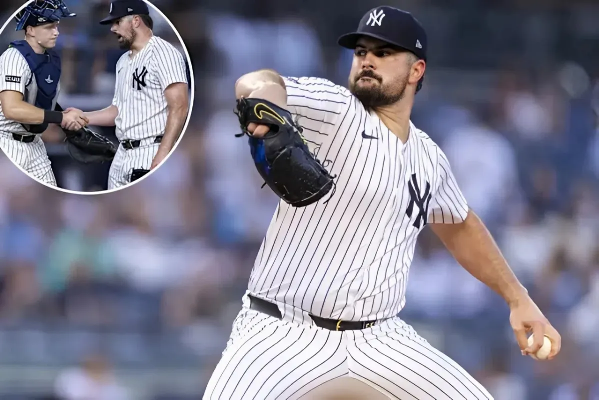 Carlos Rodón escapes the rotten carpet, pitches 7 brilliant innings to help Yankees win - lulu