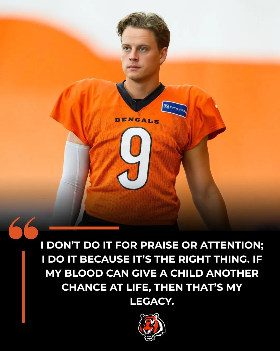 A Touching Story: The Quiet Journey of Love of Joe Burrow — Leader of the Cincinnati Bengals