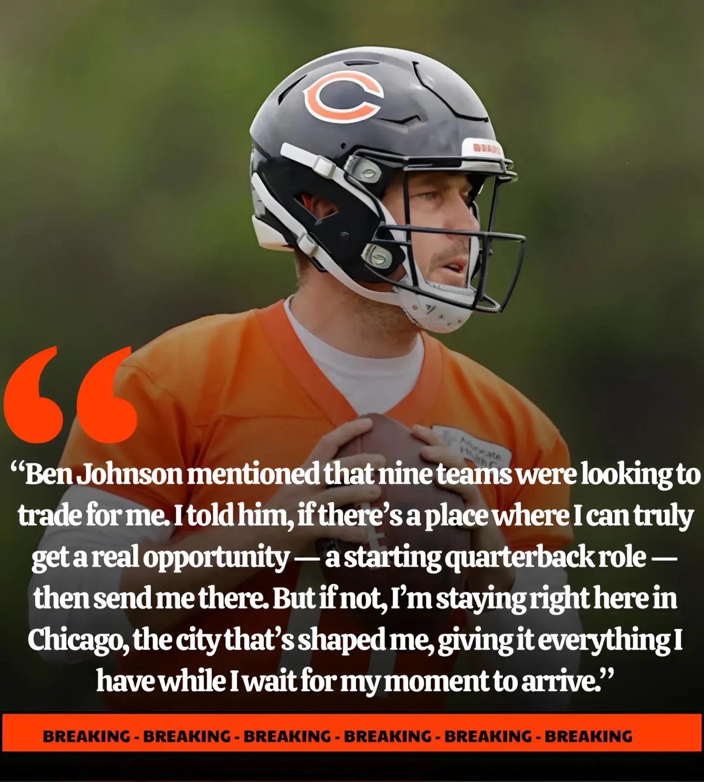 9 Teams Submit Trade Offers for Bears QB Case Keenum — Market Heating Up Fast