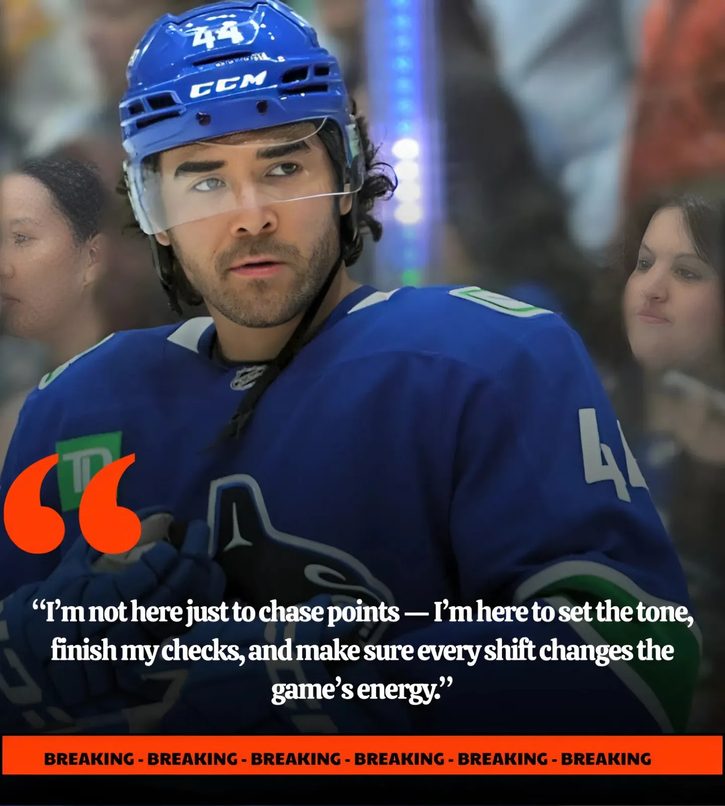 How will Kiefer Sherwood follow up a phenomenal debut season with the Canucks?