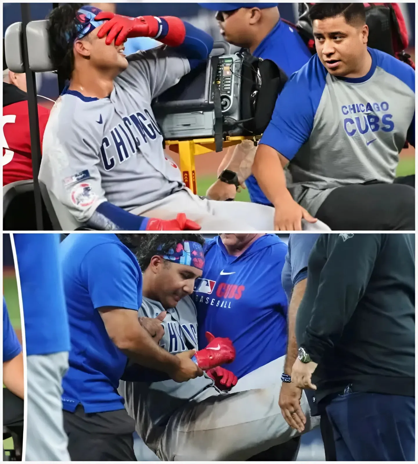 "SHOCKING INJURY: Cubs’ Miguel Amaya Carted Off with Ankle Injury, Headed Back to IL After Short Return!"