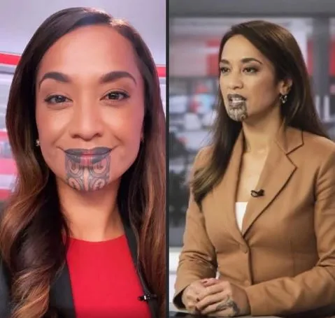TV presenter with Māori face tattoo hits back at cruel trolls