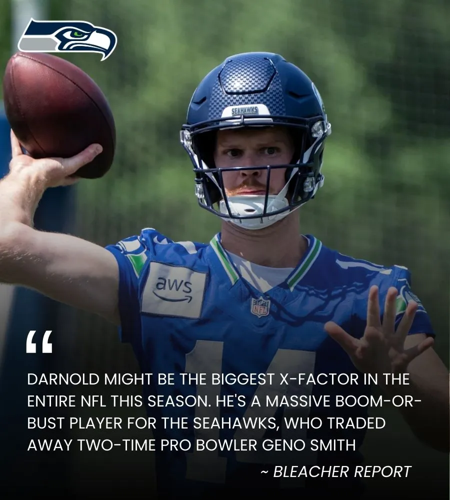 Seahawks' New QB1 Sam Darnold: The X-Factor for 2025!