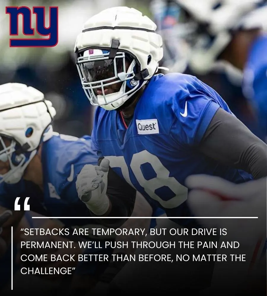 2 Giants Have Been Sidelined For All Of Training Camp And The Preseason With An Injury