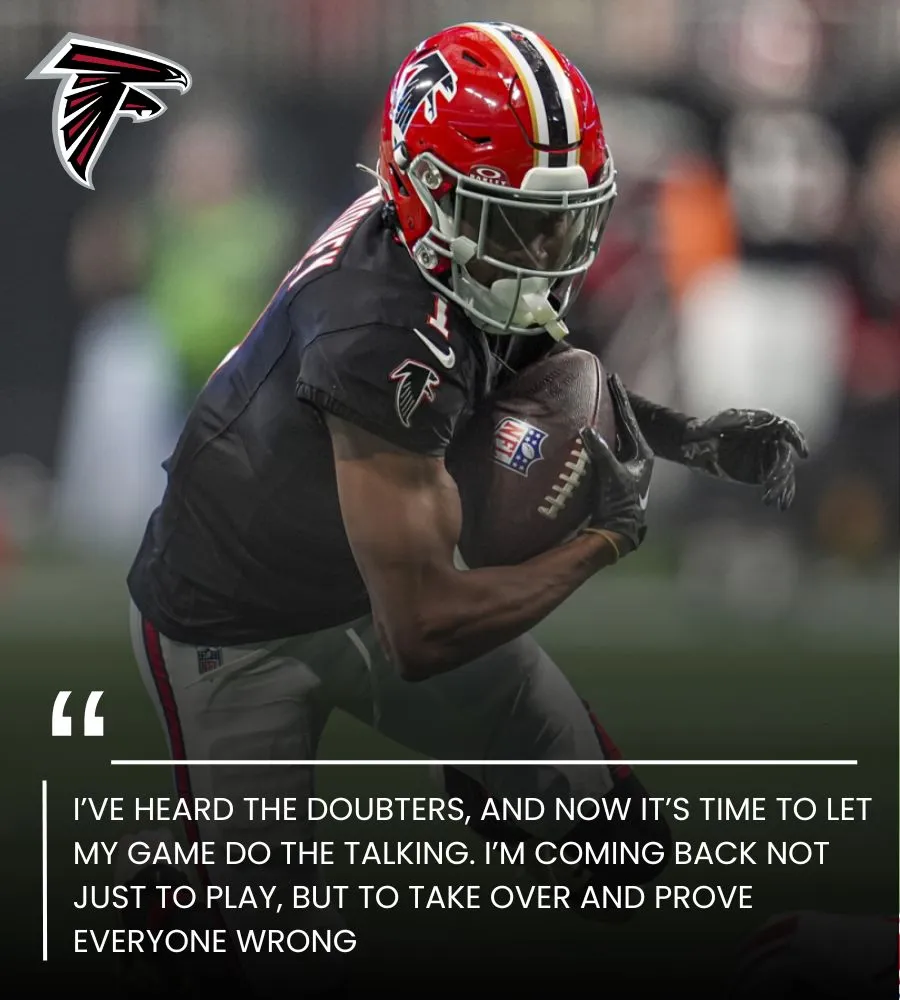 Michael Penix Jr. predicts a game-changing return for Darnell Mooney.