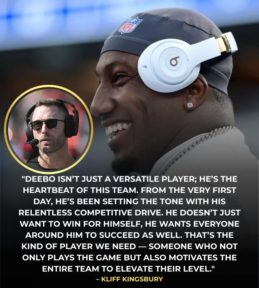 Commanders Kliff Kingsbury raves about Deebo Samuel’s competitive edge