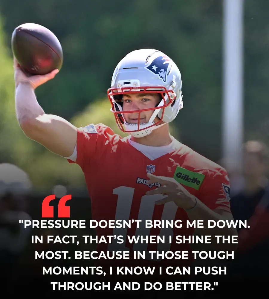 Patriots' Drake Maye Excels Under Pressure in Joint Practice